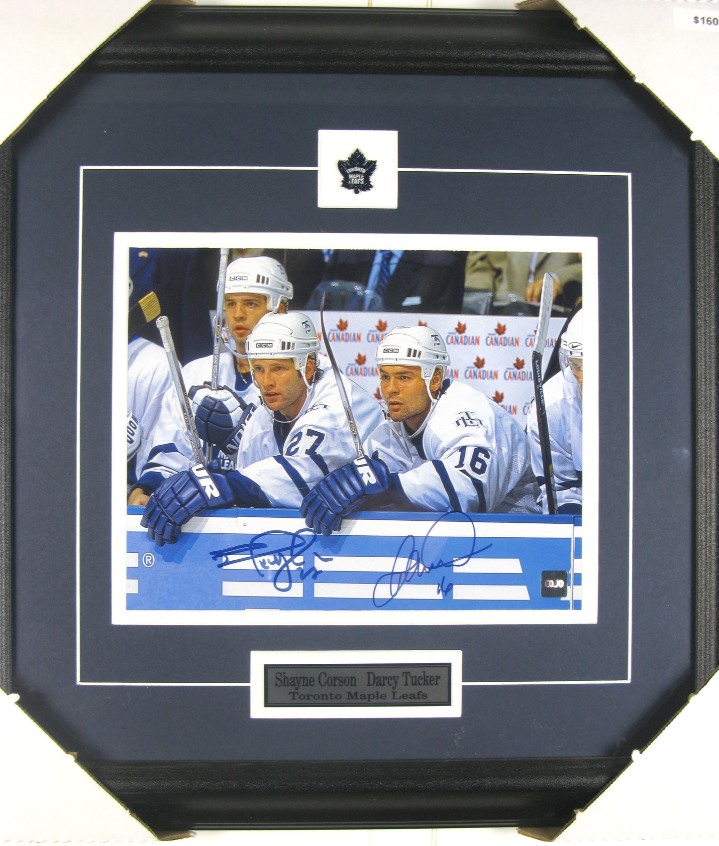 Shayne Corson & Darcy Tucker Dual-Signed Photo – Toronto Maple Leafs