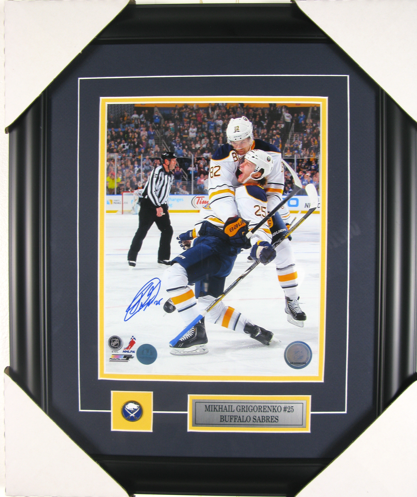 Mikhail Grigorenko #25 Buffalo Sabres – Signed Framed Photo