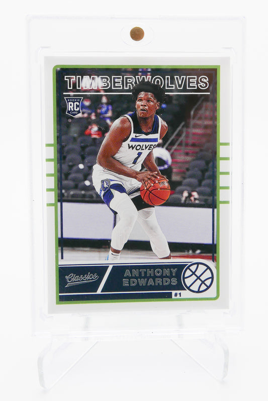 2020-21 Panini Chronicles Classics Anthony Edwards #635 Rookie RC Timberwolves