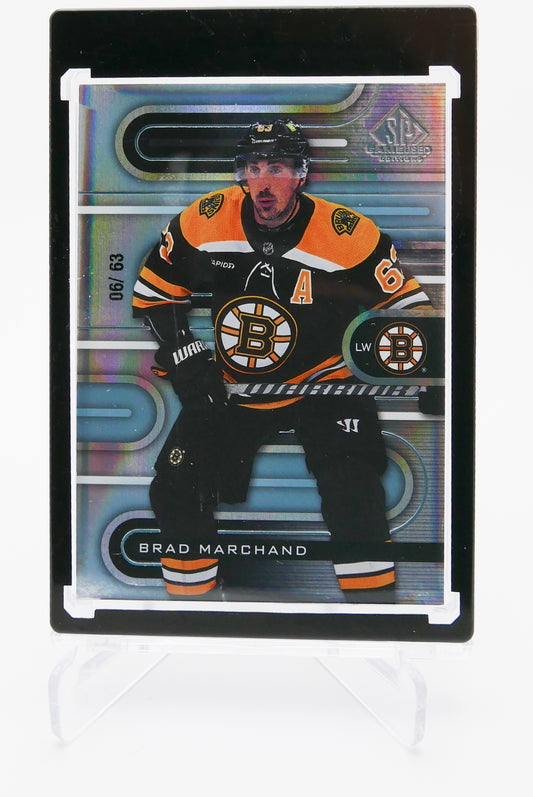 2022-23 SP Game Used Brad Marchand #6 /63 Boston Bruins - Veteran Left Wing