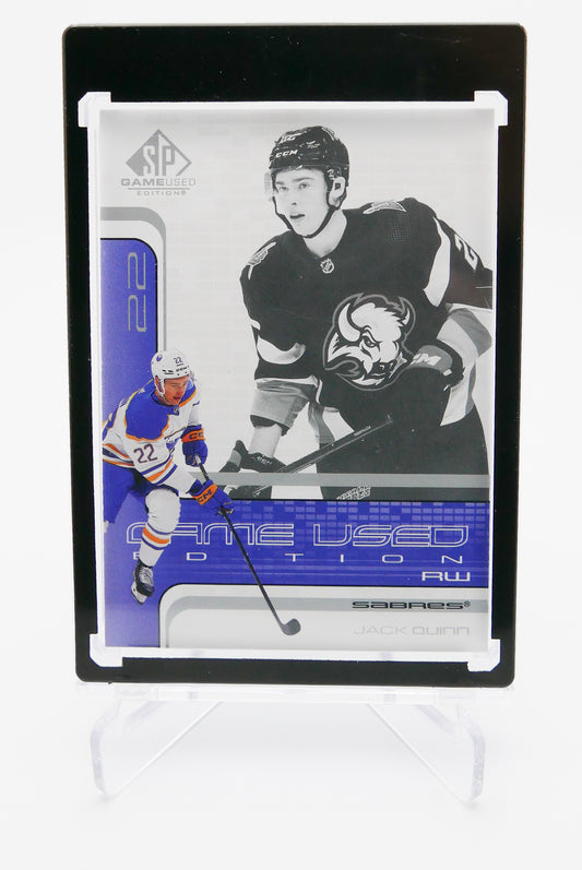 2022-23 SP Game Used Edition Jack Quinn Rookie Card #R-23 - Buffalo Sabres
