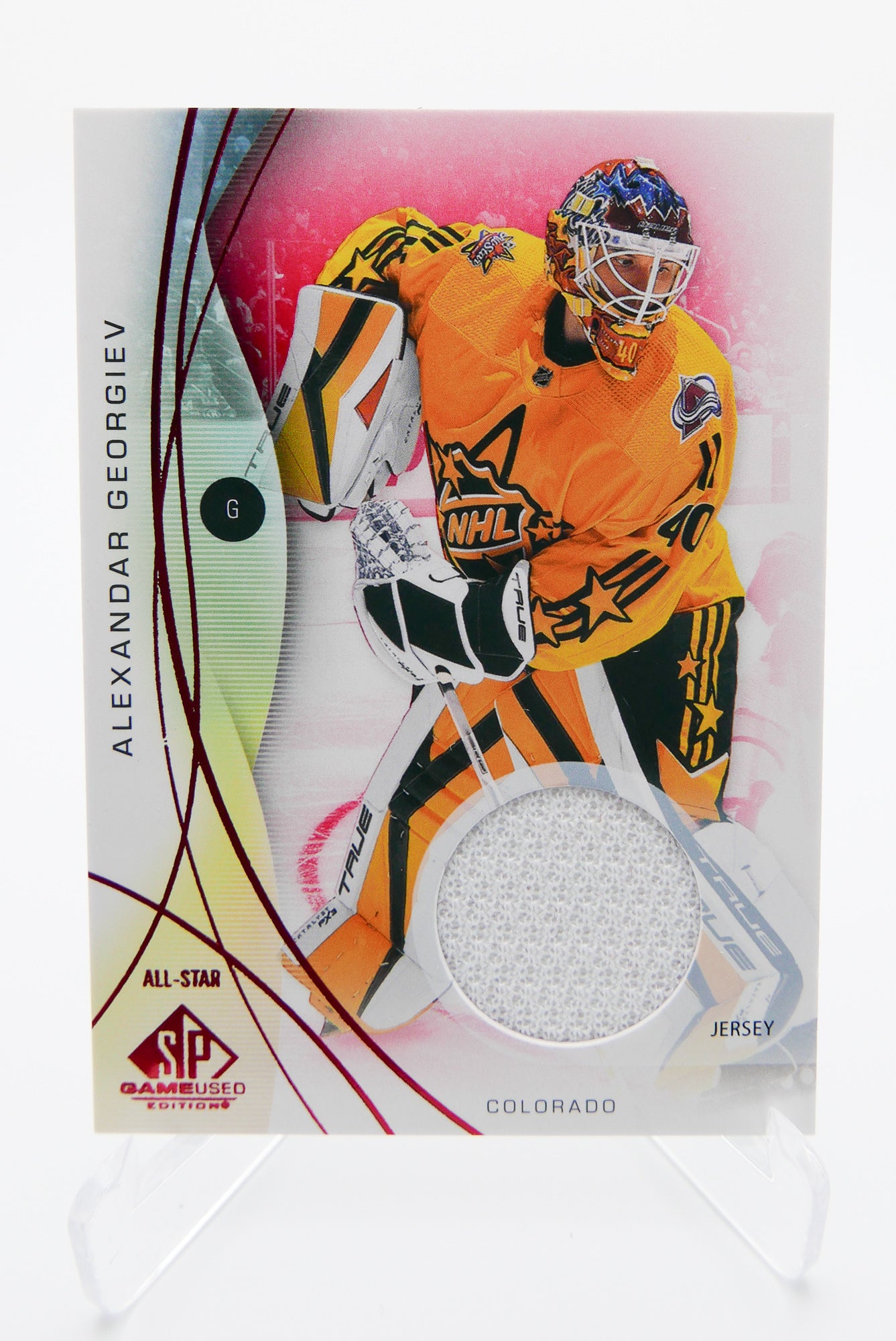 2024-25 SP Game Used Alexandar Georgiev All-Star Jersey – Avalanche #146