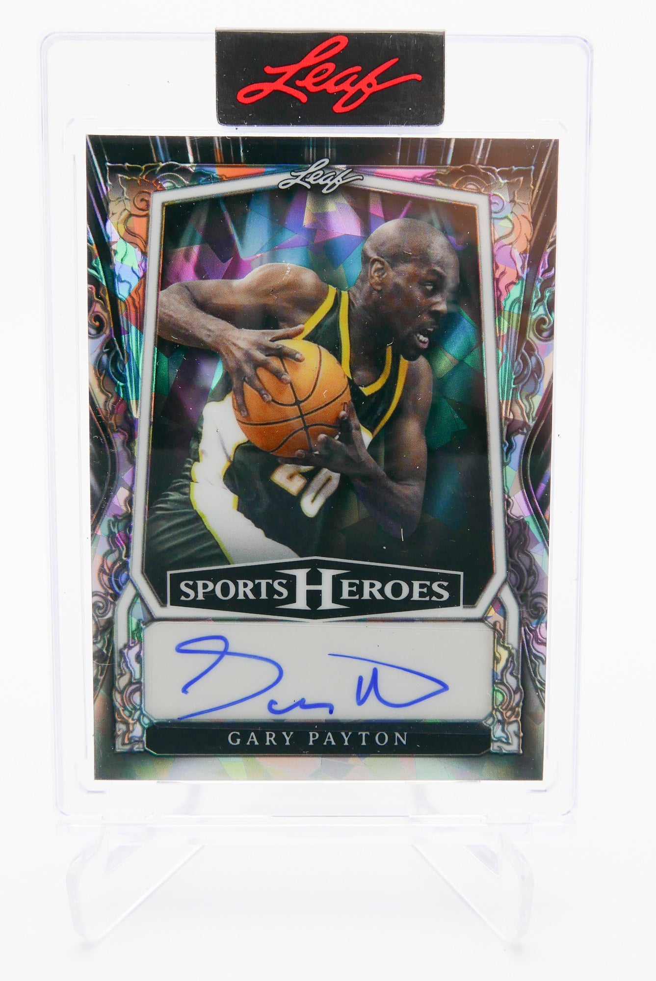 2025 Leaf Sports Heroes Gary Payton Auto 19/35 HOF Autograph Sonics Legend The Glove