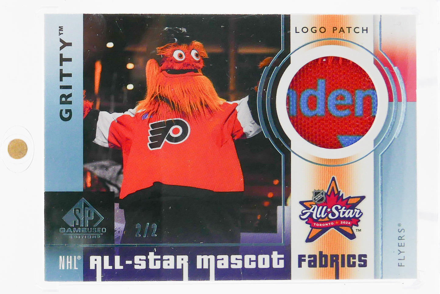 2025 Gritty - Upper Deck Game Used Edition NHL All Star Mascot