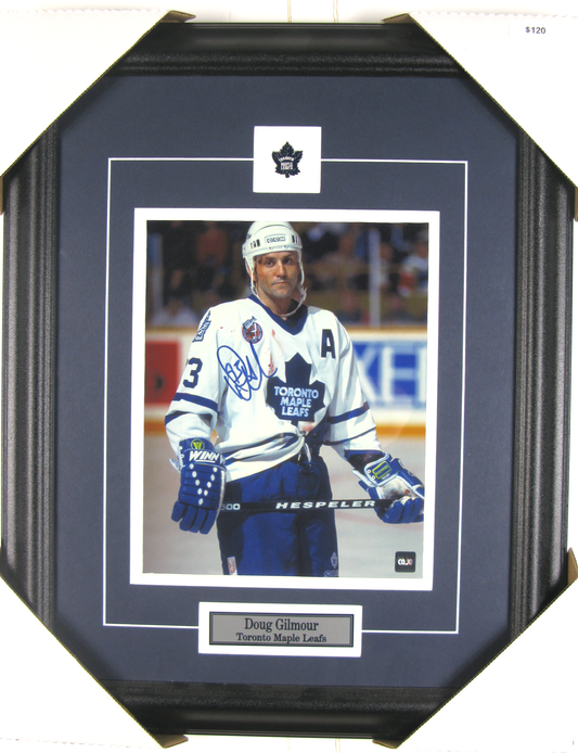 Doug Gilmour Autographed Photo – Toronto Maple Leafs