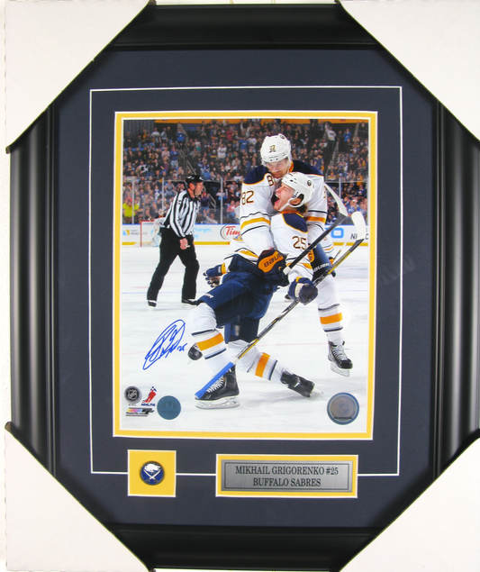 Mikhail Grigorenko #25 Buffalo Sabres – Signed Framed Photo
